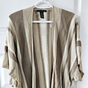 Sarah spencer cardigan in beige size large